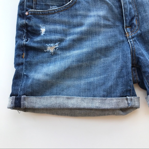 Fidelity Denim Malibu Boyfriend Denim Shorts - Picture 6 of 11